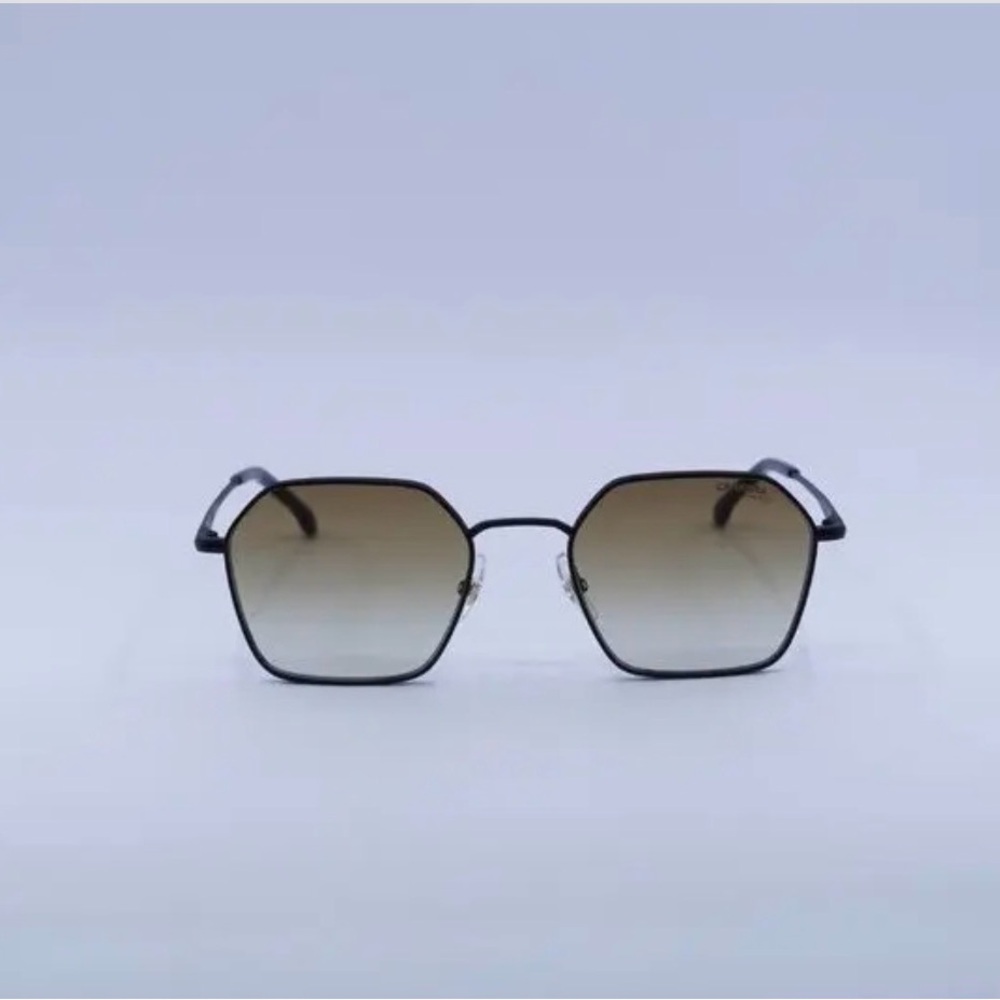 Black Carrera Hexagonal Frame Sunglasses - Picture 6 of 7